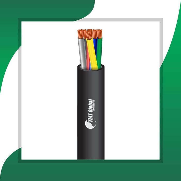 6 core control cable outdoor shielded 10 to 24 awg 305m