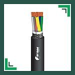 6 core control cable braid PE shielded outdoor 10 to 24 awg