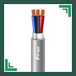 3 core Alarm cable braid shielded 16 to 24 awg 305m