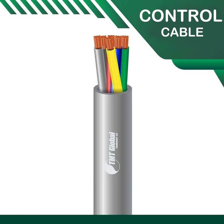 Home 5 6 core control cable PVC 10 to 24 awg 305m