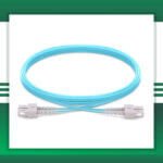 sc to sc upc duplex om3 fiber patch cord lszh multimode