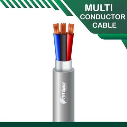 3 core shielded Multi conductor cable 16 to 24 awg 305m