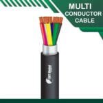 8 core PE shielded Multi conductor outdoor cable 16 to 24 awg 305m