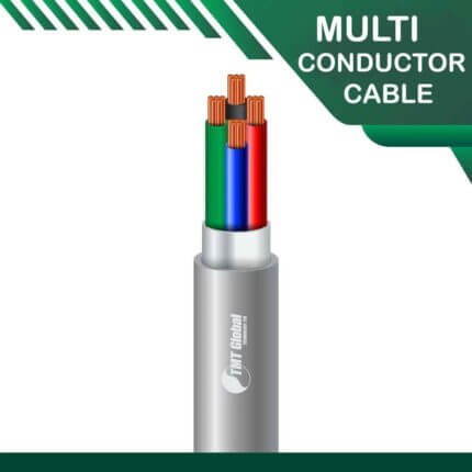 4 core shielded Multi conductor cable 16 to 24 awg 305m