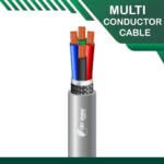 4 core braid shielded Multi conductor cable 16 to 24 awg 305m