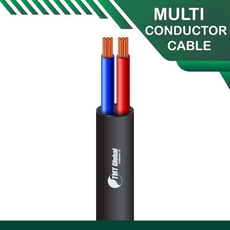 2 core outdoor Multi conductor cable 16 to 24 awg 305m