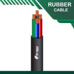 4 core Rubber cable outdoor 16 to 24 awg 305m