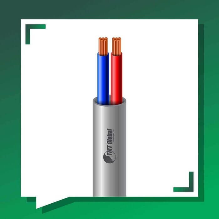 2 core Speaker cable shielded 10 to 20 awg 305m
