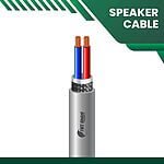 2 core Speaker cable braid shielded 10 to 20 awg 305m