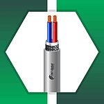 2 core Speaker cable braid shielded 10 to 20 awg 305m
