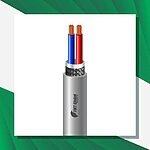 2 core Speaker cable braid shielded 10 to 20 awg 305m