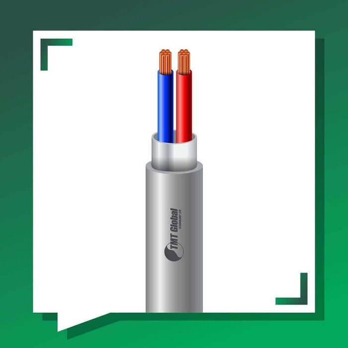 2 core Speaker cable shielded 10 to 20 awg 305m