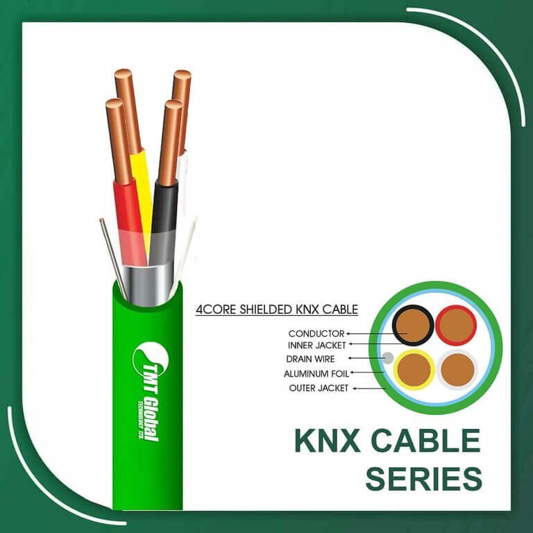 Home 4 2 Pair 4 core KNX Control Cable LSHF 305m Roll
