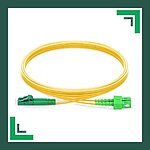 sc to lc apc duplex fiber patch cord lszh single mode 1-100 meter