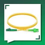 sc to lc apc duplex fiber patch cord lszh single mode 1-100 meter
