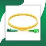 sc to lc apc duplex fiber patch cord lszh single mode 1-100 meter
