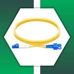 sc to lc upc duplex fiber patch cord lszh single mode 1-100 meter