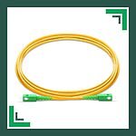 sc to sc apc simplex fiber patch cord lszh single mode 1-100 meter
