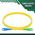 sc apc to sc upc simplex fiber patch cord lszh single mode 1-100 meter