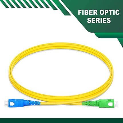 sc apc to sc upc simplex fiber patch cord lszh single mode 1-100 meter