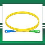 sc apc to sc upc simplex fiber patch cord lszh single mode 1-100 meter