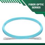 sc to sc upc simplex om3 fiber patch cord lszh multimode 1-100 meter