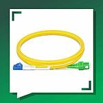sc apc to lc upc duplex fiber patch cord lszh single mode 1-100 meter