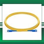sc to sc upc simplex fiber patch cord lszh single mode 1-100 meter