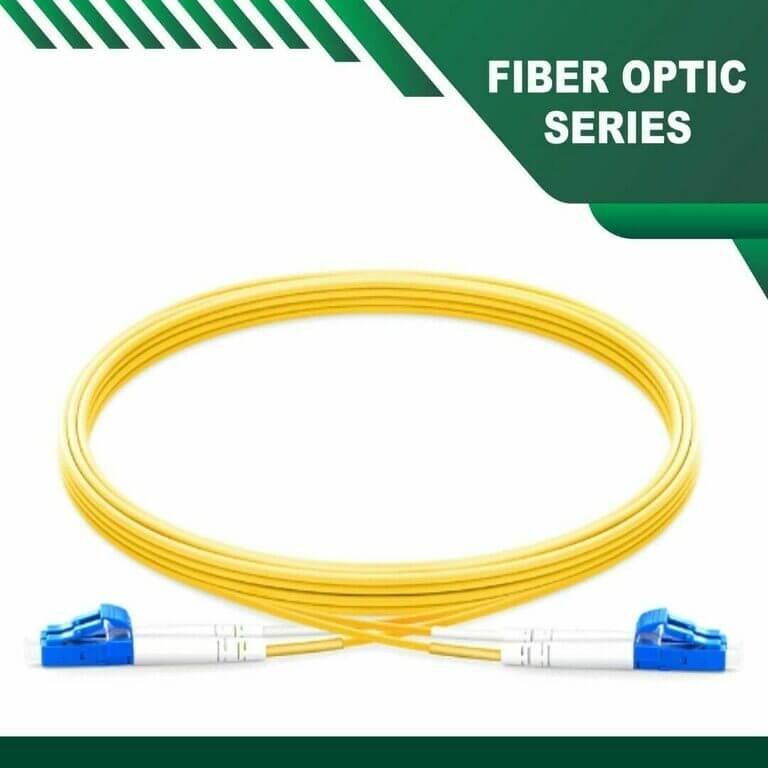 Home 1 lc to lc upc duplex fiber patch cord lszh single mode 1-100 meter