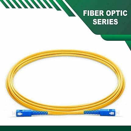 sc to sc upc simplex fiber patch cord lszh single mode 1-100 meter