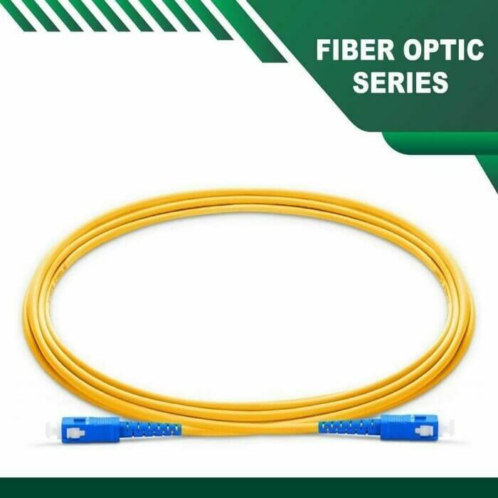 sc to sc upc simplex fiber patch cord lszh single mode 1-100 meter