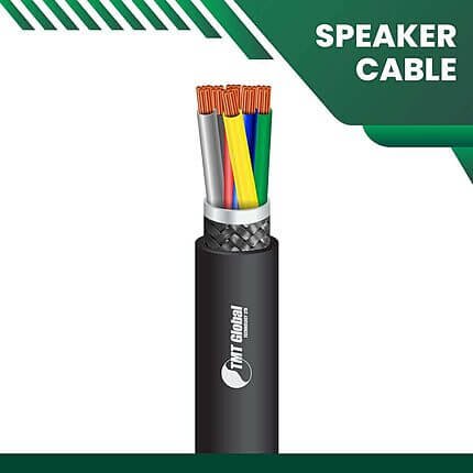 6 core PE braid shielded Speaker outdoor cable 10 to 20 awg 305m