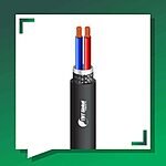 2 core PE braid shielded Speaker outdoor cable 10 to 20 awg