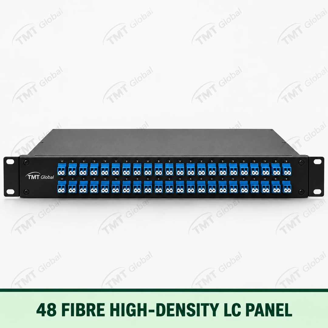 48-fibre high-density LC panel, TMT Global 48-fibre high-density LC panel, TMT Global