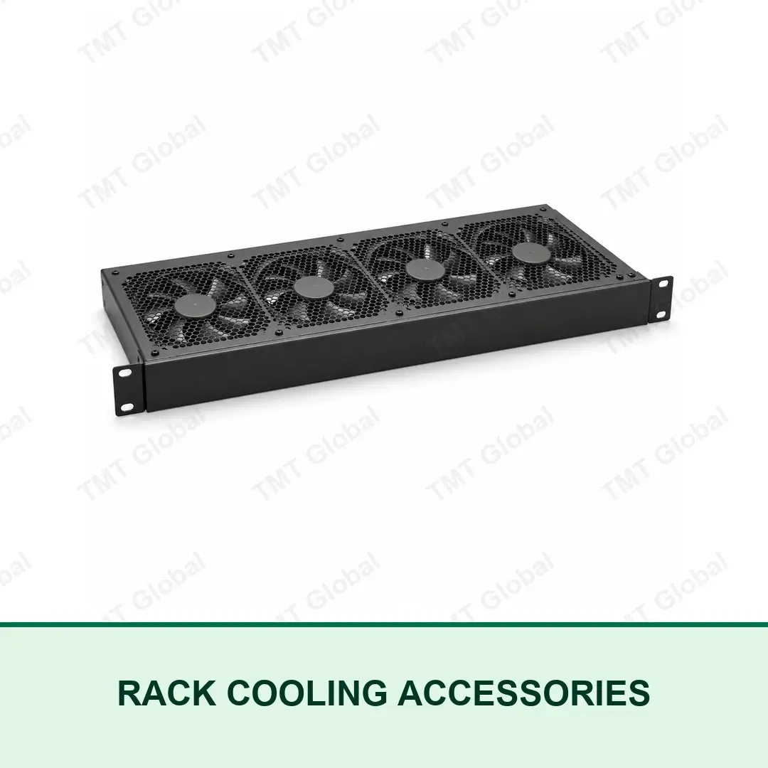TMT Global four-fan 19-inch rack cooling tray accessory TMT Global four-fan 19-inch rack cooling tray accessory