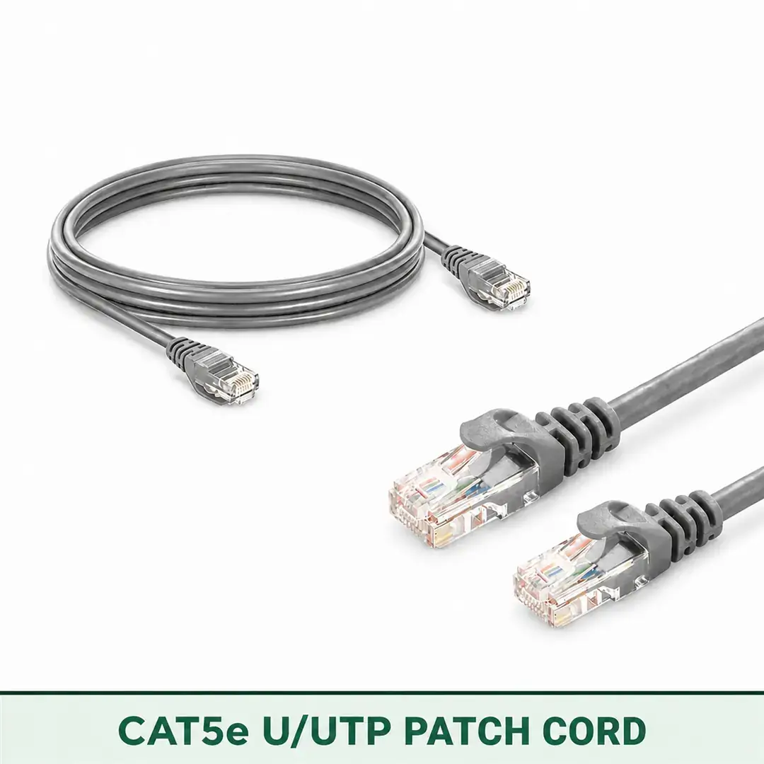 Cat5e U/UTP 5X4PMUOKXX Series | 24 AWG Outdoor Network Patch Cord grey color Cat5e U/UTP 5X4PMUOKXX Series | 24 AWG Outdoor Network Patch Cord grey color