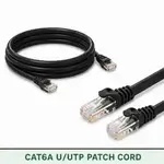 Cat6A U/UTP 6A3PMUOKXX Series | 23 AWG Outdoor Network Patch Cord black color